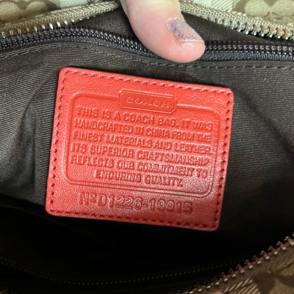 Coach VGUC Tote - Picture 3 of 8